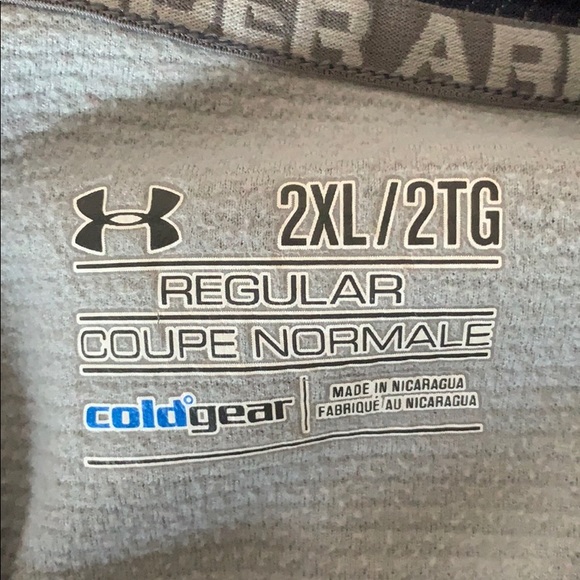 Men’s ColdGear Thermo ¼ Zip Long Sleve - Picture 7 of 7